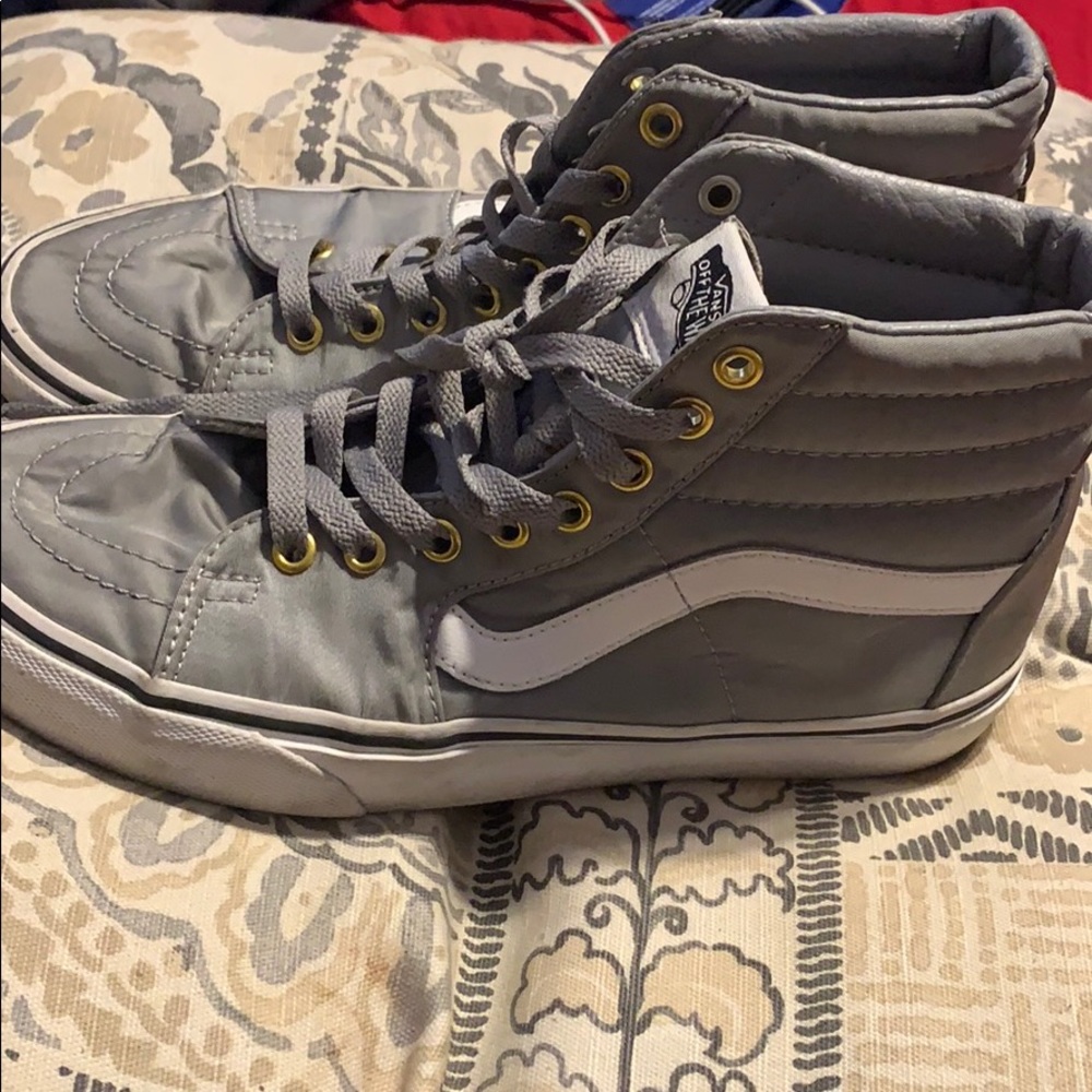 SILVER HIGHTOP VANS